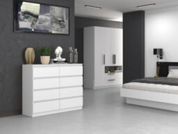 M8 120 Malwa Chest Of Drawers White - thumbnail 4
