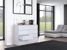 M8 120 Malwa Chest Of Drawers White - thumbnail 7
