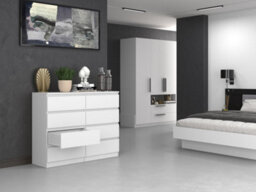 M8 120 Malwa Chest Of Drawers White - thumbnail 6