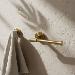 Toilet Paper Holder Rea 5709 Galo Brush Gold - thumbnail 3