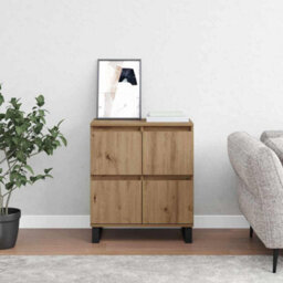 Walplus Sideboard Brown 60 X 35 X 70 Cm Engineered Wood - thumbnail 4