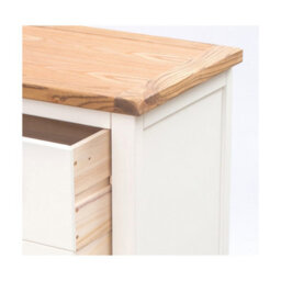 Cabinet Bits Lovere 6 Drawer Chest Of Drawers Brass Cup Handle - thumbnail 8