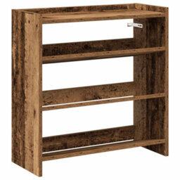 Vidaxl Shoe Rack Old Wood 60X25X62 Cm Engineered Wood - thumbnail 2