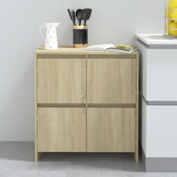 Berkfield Sideboard Sonoma Oak 70X41X75 Cm Engineered Wood - thumbnail 1