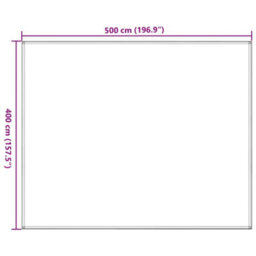 Berkfield Tent Carpet 400X500 Cm Blue Hdpe - thumbnail 8