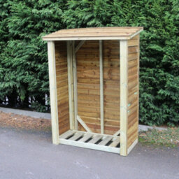 Churnet Valley Garden Furniture Ltd Heavy Duty Logstore 6X4 (Height Ft X Width Ft) - thumbnail 3