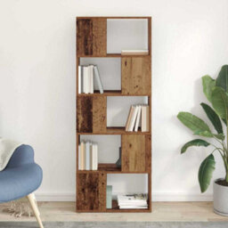 Berkfield Tv Stand Old Wood Engineered Wood 60 X 24 X 155 Cm Tv Stand - thumbnail 1