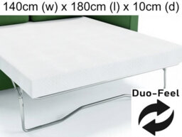 Save On Goods UK Sofa Bed Replacement Mattress. Metal Action Sofabed Matress (140Cm (W) X 180Cm (L) X 10Cm (Thick)) - thumbnail 1