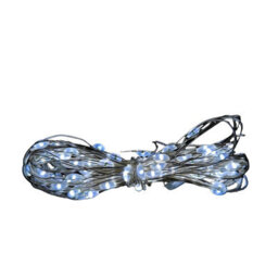Samuel Alexander 100 Led 5M  Microbrights Indoor Outdoor Christmas Multi Function Battery Operated Lights With Timer On Pin Wire In Cool White - thumbnail 9