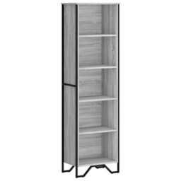 Vidaxl Bookcase Grey Sonoma 50X31X169 Cm Engineered Wood - thumbnail 2