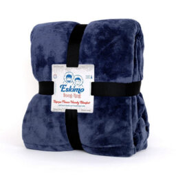 Snug Rug Eskimo - Navy Blue Wearable Blanket Oversized Hoodie Blankets For Adults Hooded - thumbnail 7