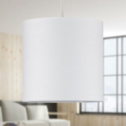 First Choice Lighting Ivory Textured Cotton 17Cm Table Lamp Shade - thumbnail 7