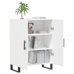 Berkfield Sideboard White 69.5X34X90 Cm Engineered Wood - thumbnail 4