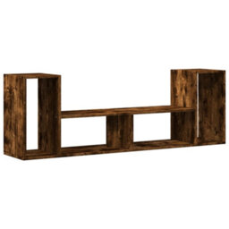 Walplus Tv Cabinets 2 Pcs Smoked Oak 75X30X50 Cm Engineered Wood - thumbnail 8