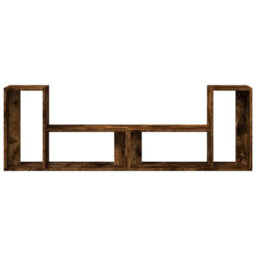 Walplus Tv Cabinets 2 Pcs Smoked Oak 75X30X50 Cm Engineered Wood - thumbnail 6