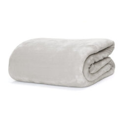 Snug Rug Snug-Rug Premium Blanket Luxury Sherpa Fleece Sofa Tv Throw Large Blankets 150X200Cm - Pebble Grey - thumbnail 6