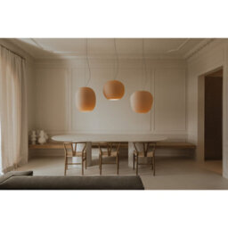 Luminosa Lighting Luminosa Tierra 52Cm Dome Pendant Ceiling Light Natural - thumbnail 4