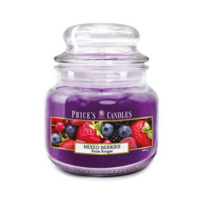 Price's Candles Prices Fragrance Collection Mixed Berries Small Jar Candle