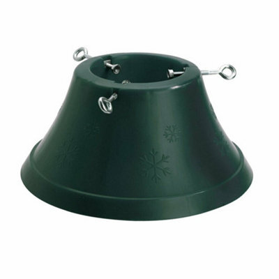 Elho Oslo 38Cm Green Christmas Tree Stand For Real Trees Up To 2M - image 1