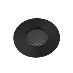 Luminosa Lighting Luminosa Grund Outdoor Led Recessed Ground Lamp Anodized Black 7W 3000K Ip67