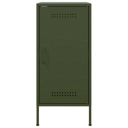Berkfield Sideboards 2 Pcs Olive Green 36X39X79 Cm Steel - thumbnail 7