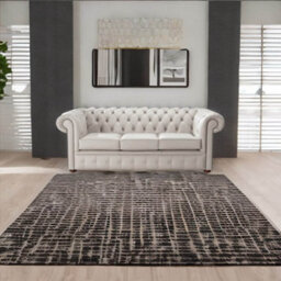 Chesterfield 3 Seater Shelly Rice Milk Leather Sofa Bespoke In Classic Style - thumbnail 2