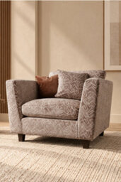 Loft Home Victoria Woven Patterns Fabric Armchair - thumbnail 4