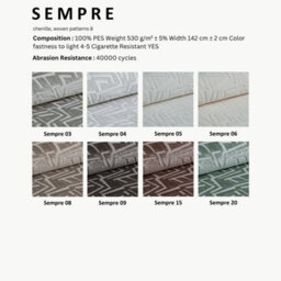 Loft Home Victoria Woven Patterns Fabric Armchair - thumbnail 7