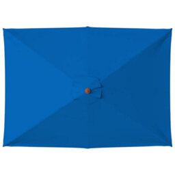 Walplus Garden Parasol With Wooden Pole Blue 150X200 Cm - thumbnail 4