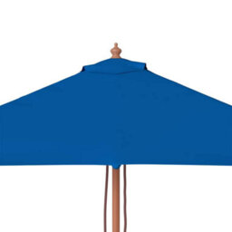 Walplus Garden Parasol With Wooden Pole Blue 150X200 Cm - thumbnail 7