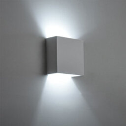 First Choice Lighting Set Of 2 Michele - White G9 Plaster Wall Lights - thumbnail 8