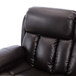 More4Homes Chester Electric Recliner Bonded Leather 2+3 Seater Sofa Set (Brown) - thumbnail 6