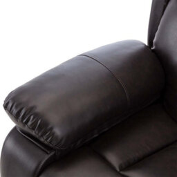 More4Homes Chester Electric Recliner Bonded Leather 2+3 Seater Sofa Set (Brown) - thumbnail 8