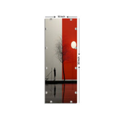 Ak Frames 30X16 Frameless Clip Frame With Shatter-Resistant Perspex - Clip Photo Frame For Prints, Photos And Wall Art - thumbnail 6
