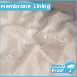 Harbour Housewares Waterproof Dog Bed - Medium Orthopaedic Egg Crate Foam Mattress Washable Joint Support Non-Slip Pet Bed - thumbnail 6