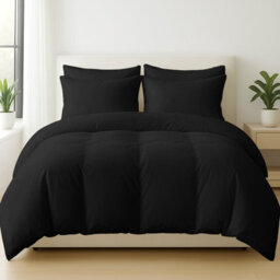 Lazzaro Ultrasoft 100% Egyptian Cotton King Duvet Cover Set 400 Thread Count Premium Cotton Bedding Sets - thumbnail 1