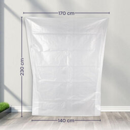 volila Double Mattress Bag - Mattress Protective Storage Bag, Protective Storage Cover, Moving House - thumbnail 2