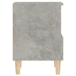 Berkfield Elegant Bedside Cabinets 2 Pcs Concrete Grey 40X35X50 Cm - thumbnail 9
