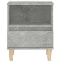 Berkfield Elegant Bedside Cabinets 2 Pcs Concrete Grey 40X35X50 Cm - thumbnail 7