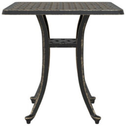 Berkfield Garden Table Bronze 53X53X53 Cm Cast Aluminium - thumbnail 5