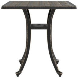 Berkfield Garden Table Bronze 53X53X53 Cm Cast Aluminium - thumbnail 6