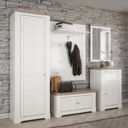 Furniture To Go Illopa Wall Panel In Oak Nelson/snowy Oak - thumbnail 4