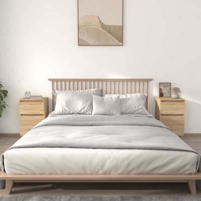 Berkfield Bedside Cabinets 2 Pcs Sonoma Oak 40X35X70 Cm - image 1