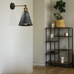 2Pack Brushed Silver Ceiling Light Shade 18Cm Metal Pendant Lamp Shade Industrial Kitchen Lamp Shades - thumbnail 5