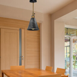 2Pack Brushed Silver Ceiling Light Shade 18Cm Metal Pendant Lamp Shade Industrial Kitchen Lamp Shades - thumbnail 6