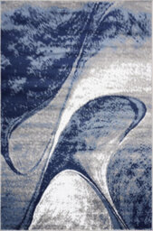 Modern Abstract Area Rug Soft Thick Pile Carpet Living Room Bedroom Non Shedding Polypropylene 200X290 Cm - thumbnail 2