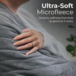 Abode Electric Blanket Grey Heated Throw Microfleece With 9 Heat Settings Aht1001Gr - thumbnail 7