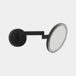 Luminosa Lighting Luminosa Vanity Illuminated Bathroom Mirror Black, Sandblasted Led 10.5W 3000K Ip44 Touch Dimming - thumbnail 3