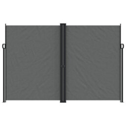 Walplus Retractable Side Awning Garden Sun Shade Canopy Gazebo For Back Door, Porch, Patio Anthracite 220X600 Cm - thumbnail 3