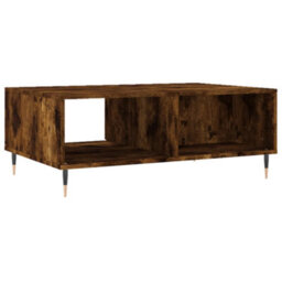 Berkfield Coffee Table Smoked Oak 90X60X35 Cm Engineered Wood - thumbnail 8